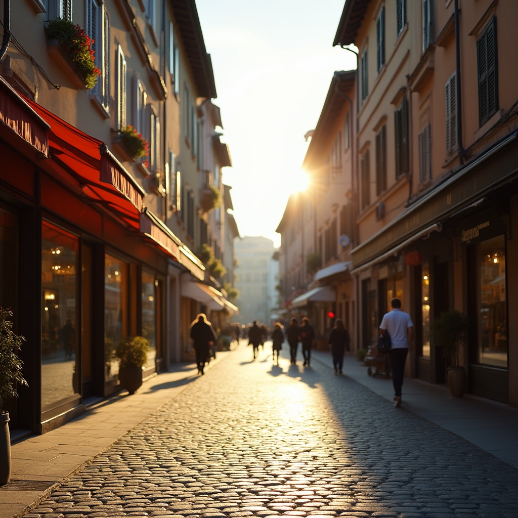 Area commerciale di Monza dove operiamo