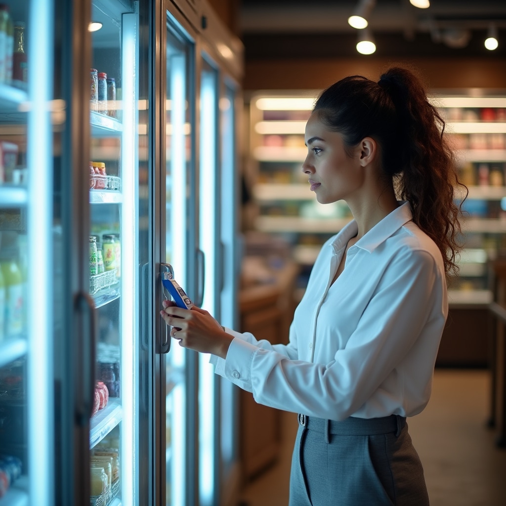 Rilevazione dei consumi di un banco frigorifero commerciale